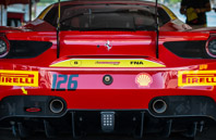 Ferrari Challenge pits