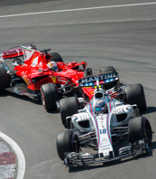 Stroll and Vettel